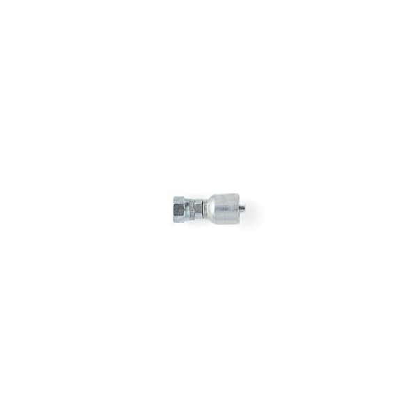 Parker 43 Series, Short Straight, -4 Female Seal-Lok Swivel, -4 Hose, Steel, Zinc-Nickel Plating 1JC43-4-4-ZJ - main